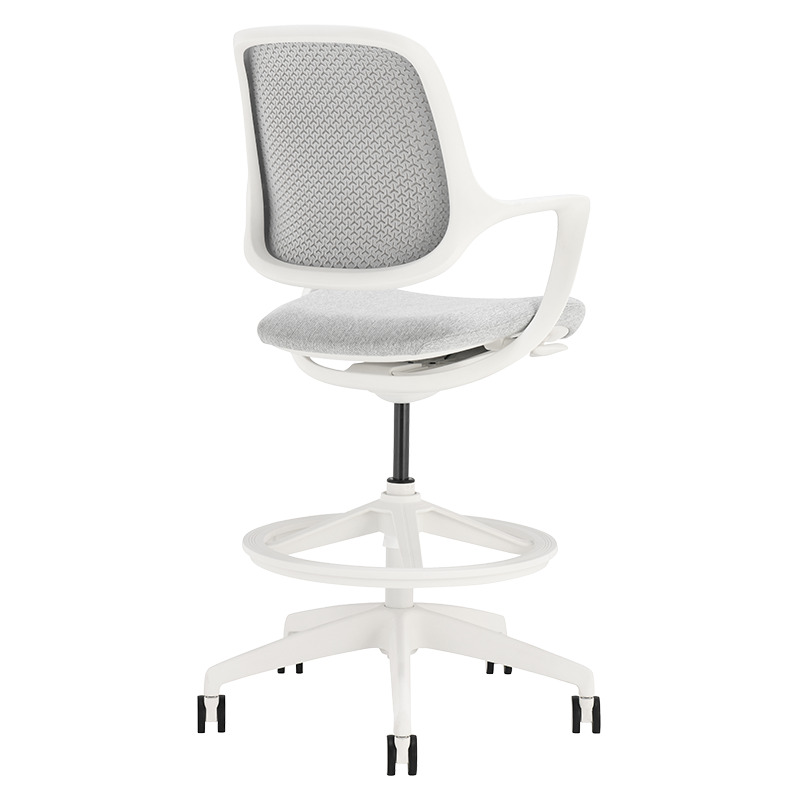 Висок работен офис стол Carmen Davos сив